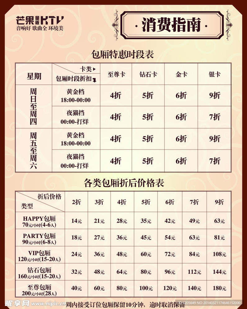 消费指南表格背景海报