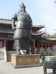 张保皋雕塑