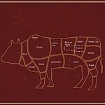 肉食图标肉类