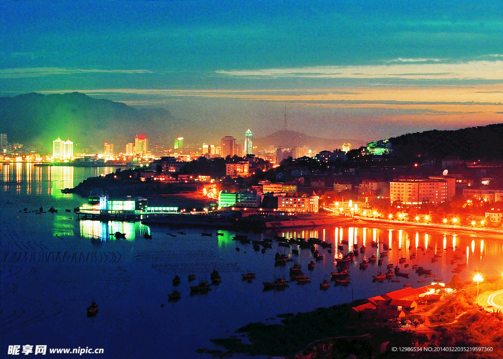威海美丽夜景