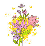 手绘花卉