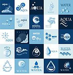 水图标水设计水标志