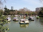 公园小舟