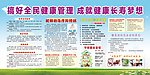 健康长寿展板
