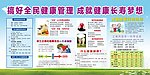 健康长寿展板
