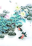 国画鱼