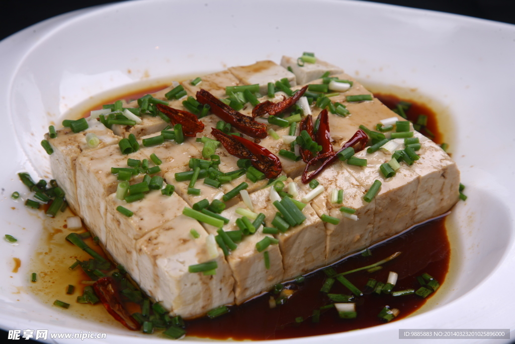 蘸水豆腐