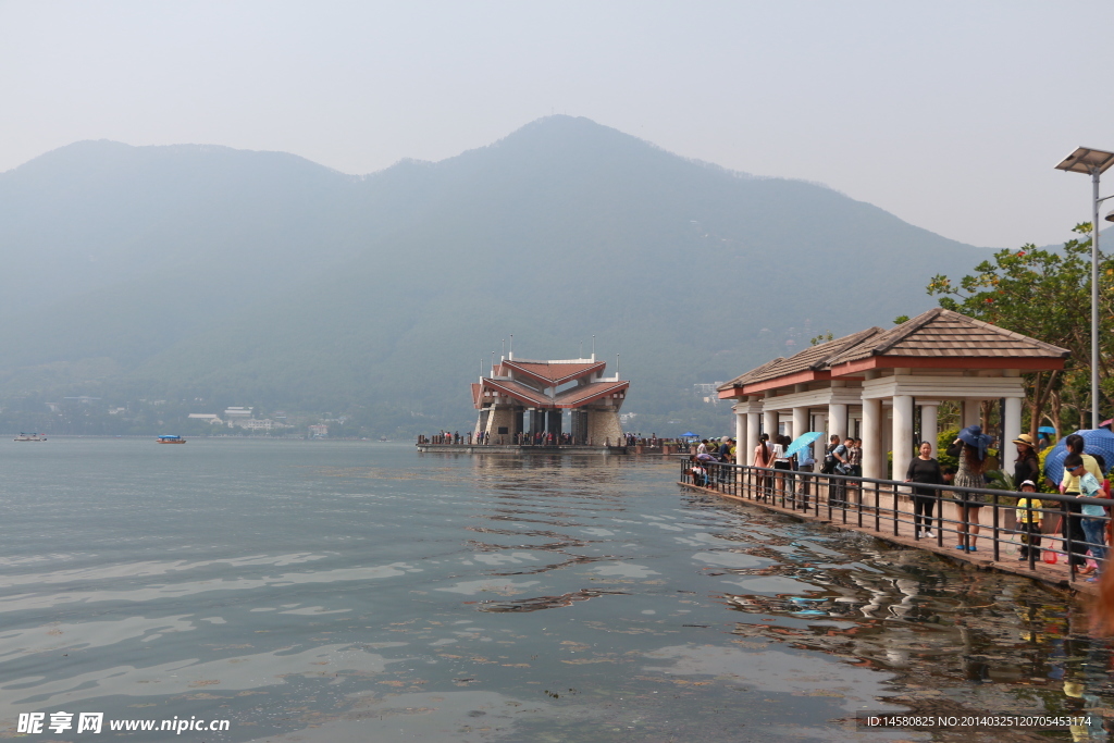 邛海观景台