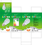 led球泡灯包装展开