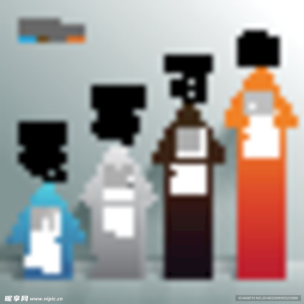 商务标签演示图标