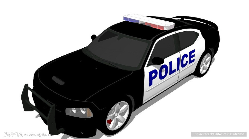 警车