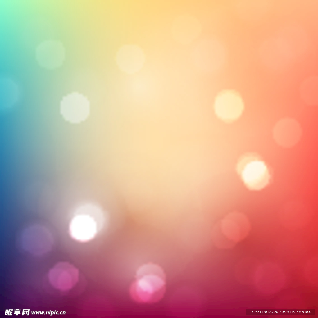 梦幻光斑