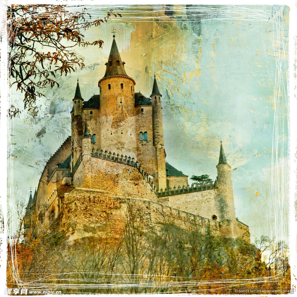 城堡图片素材下载