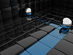 3D立体背景