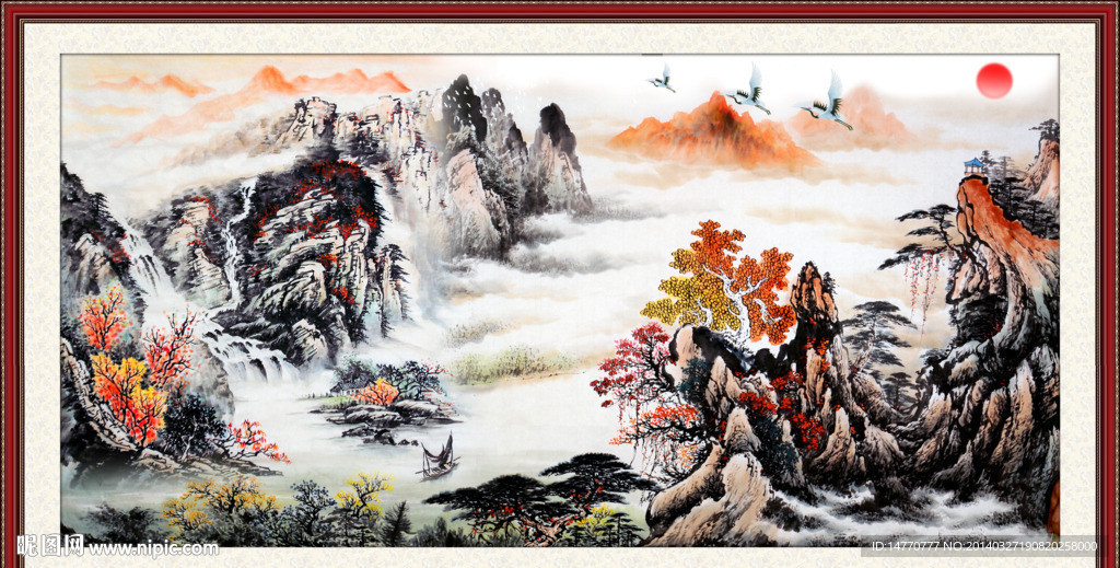 国画山水