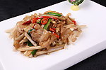 莲菜炒肉