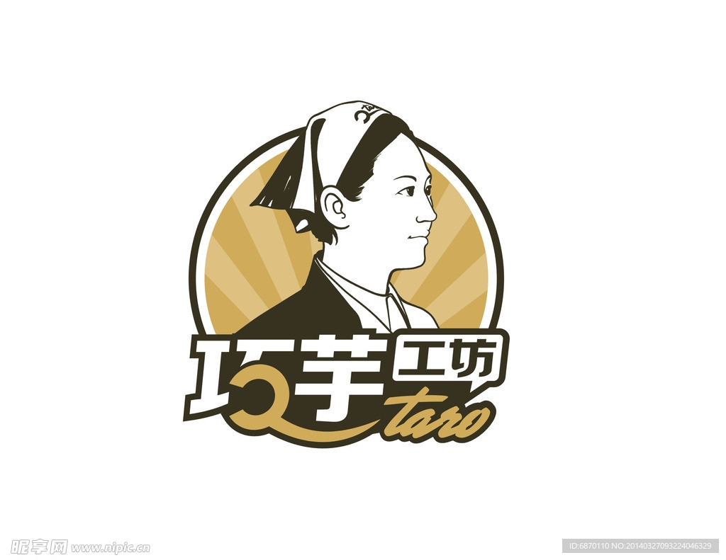巧芋工坊标志