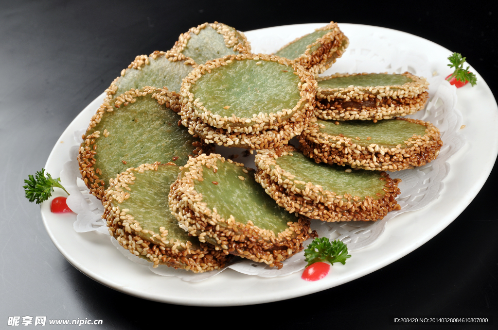 绿茶饼