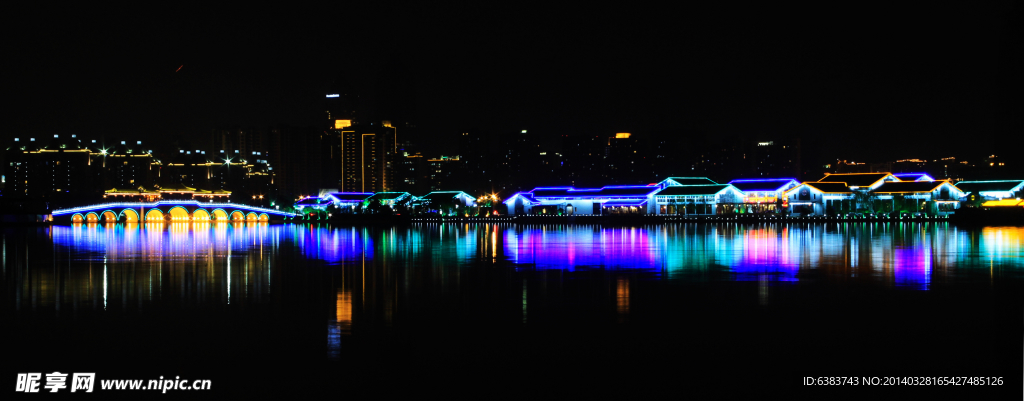 李公堤夜景