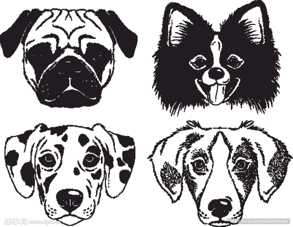 狗狗卡通动物设计动画