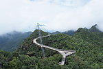 山峰中的云桥