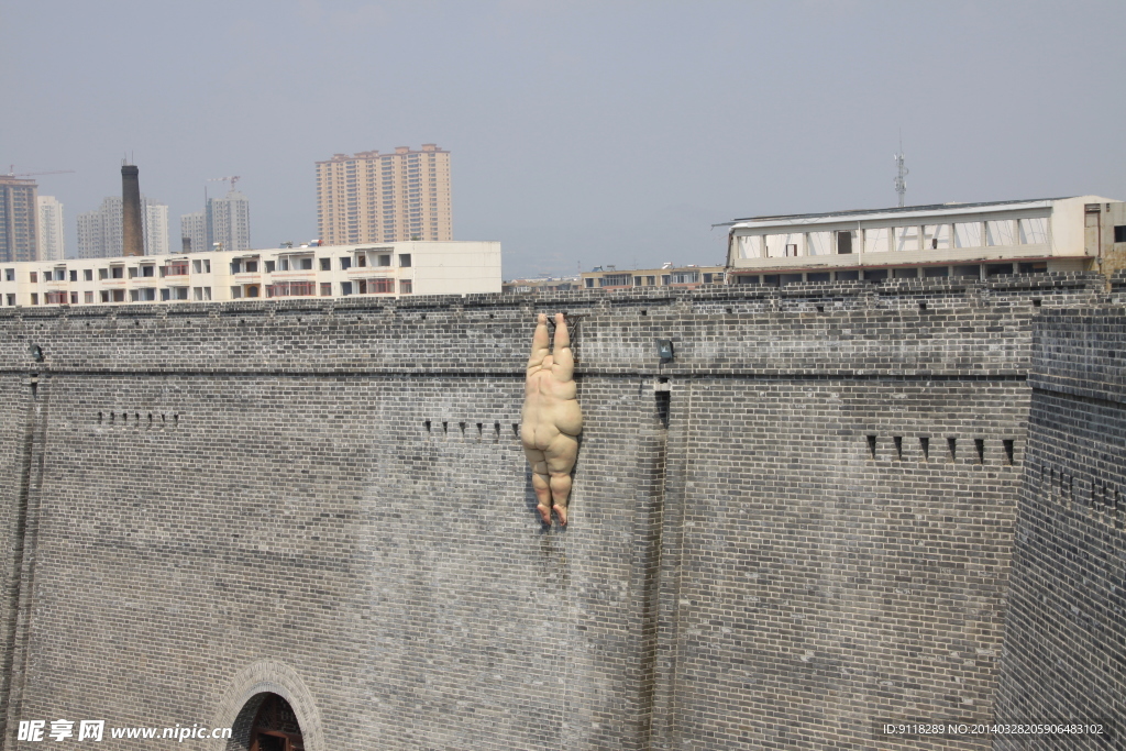 城墙雕塑