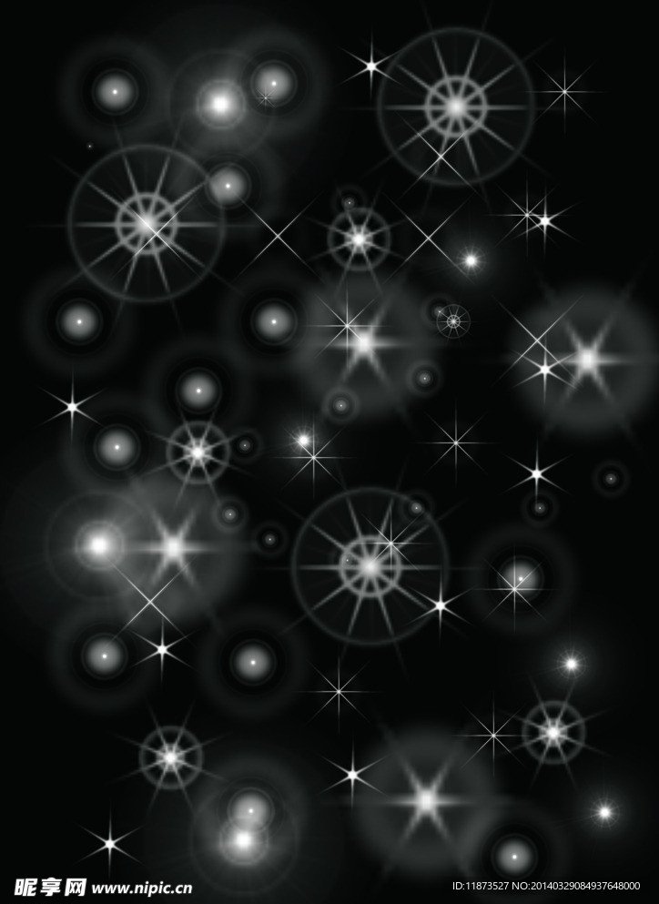 光晕 星星