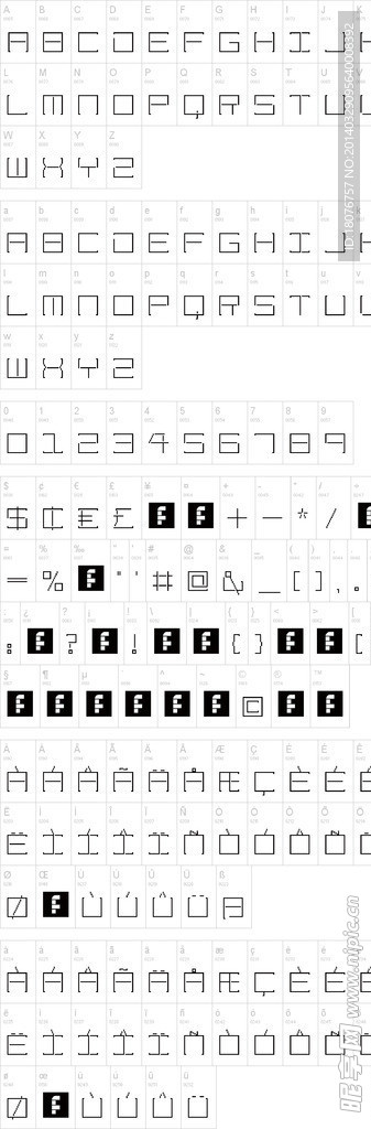 字体