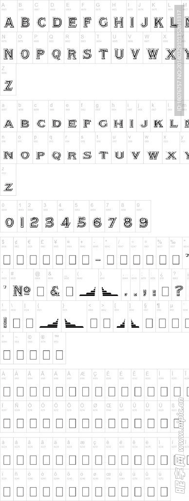 字体
