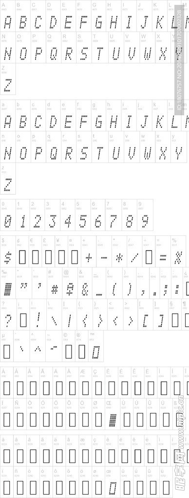 字体