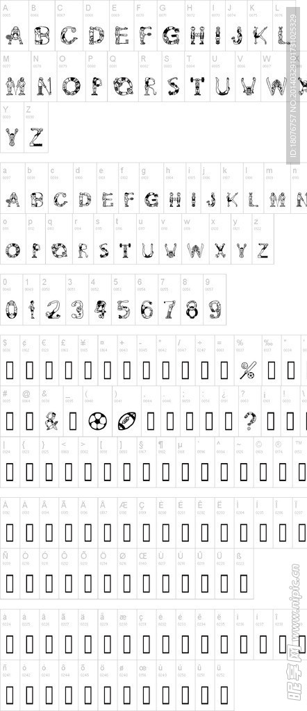 字体