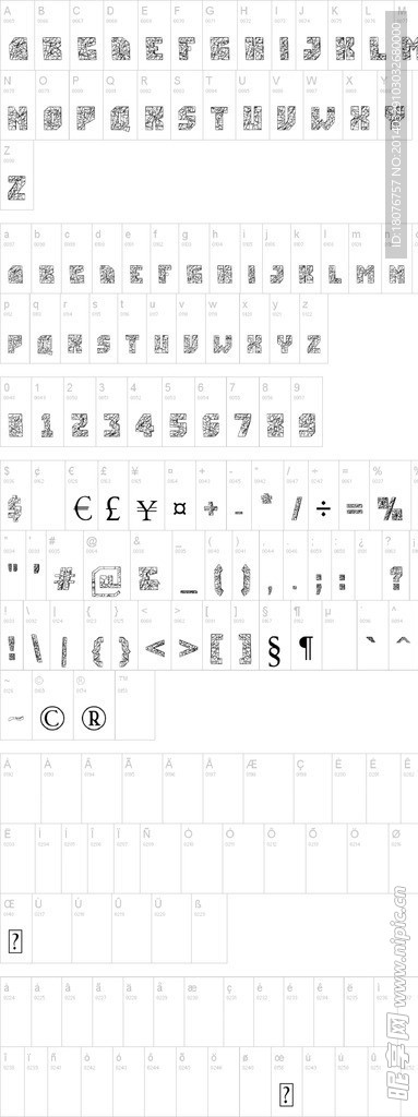 字体