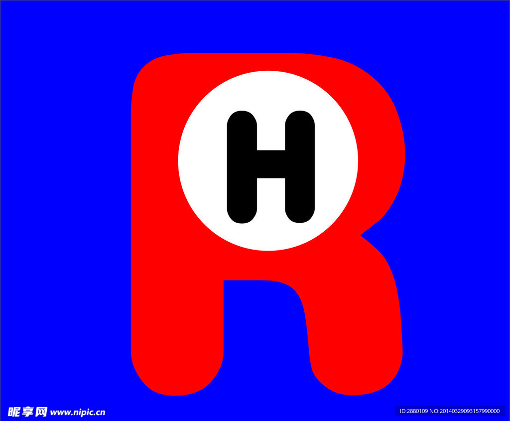 HR logo 标志