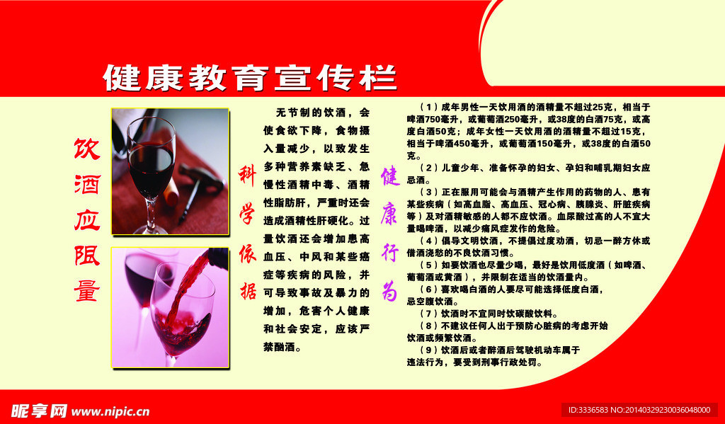 健康教育宣传栏