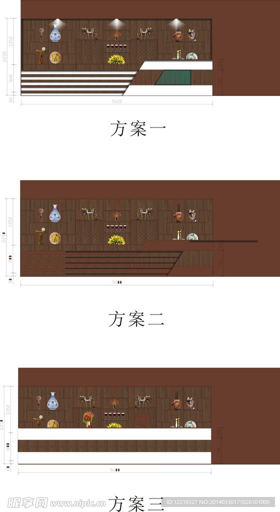 博古架装修效果图