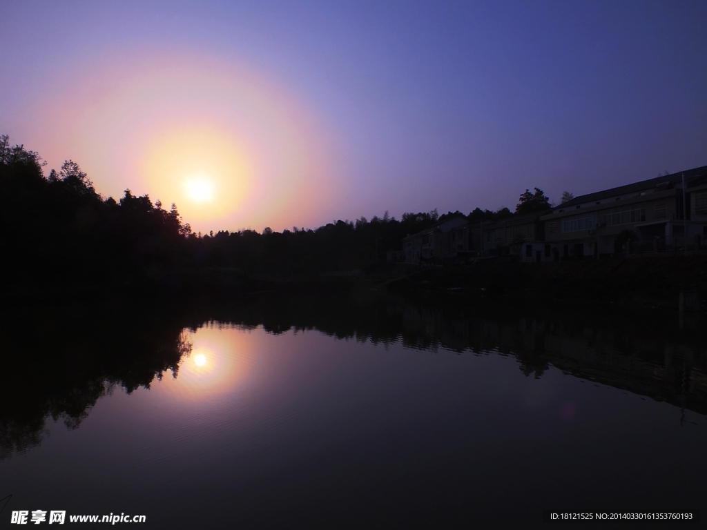 夕阳余晖