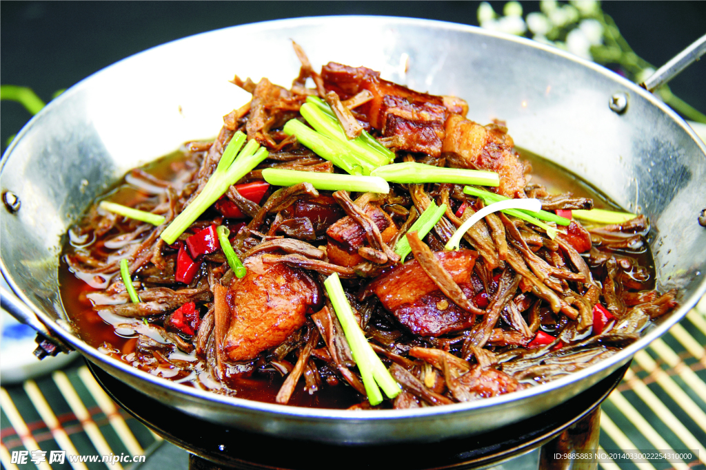 干豆烧肉