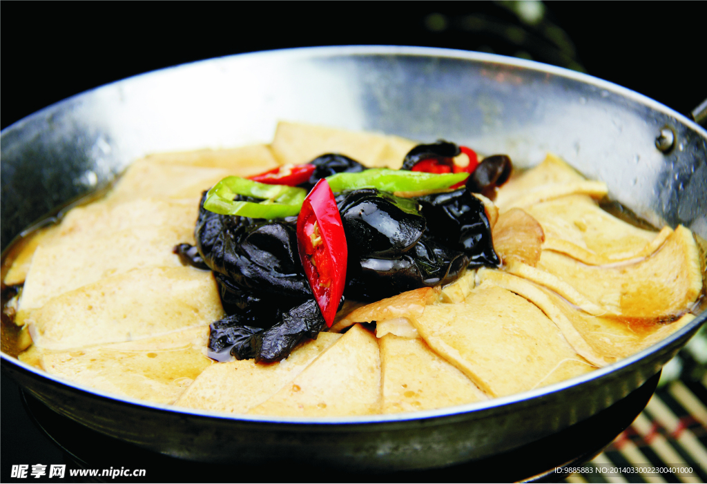 干锅千叶豆腐