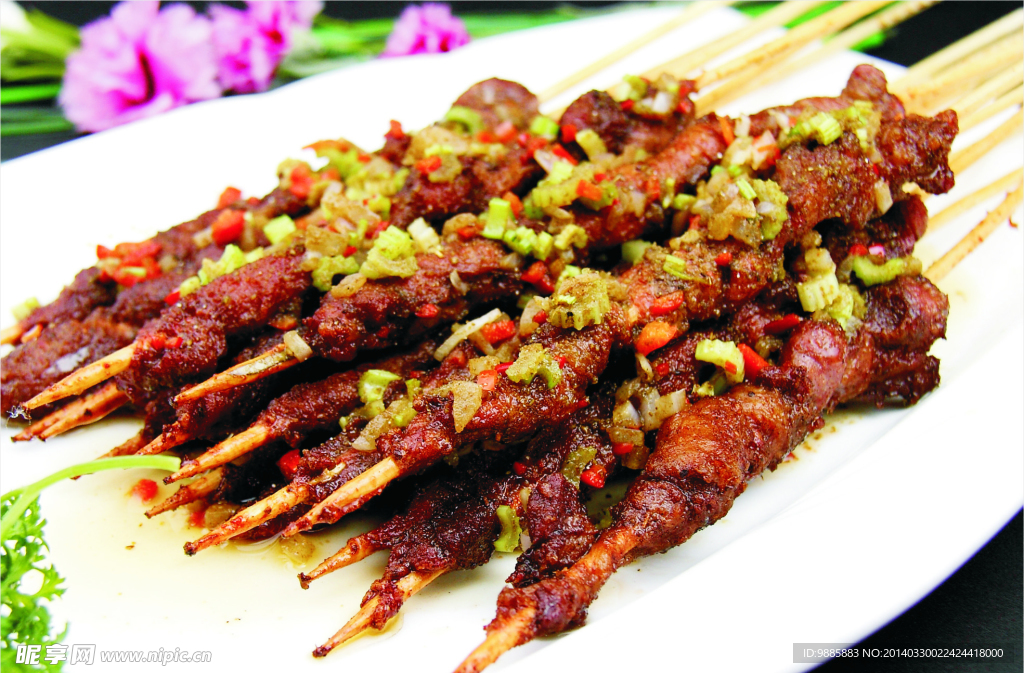 孜然牛肉串