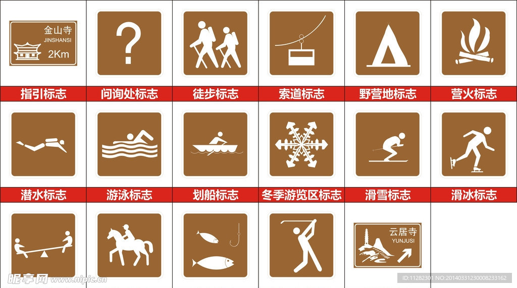 旅游区标识