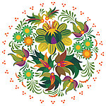 手绘花纹
