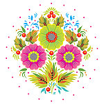 手绘花纹