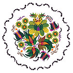 手绘花纹