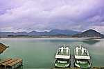 雨中千岛湖