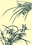 国画兰花