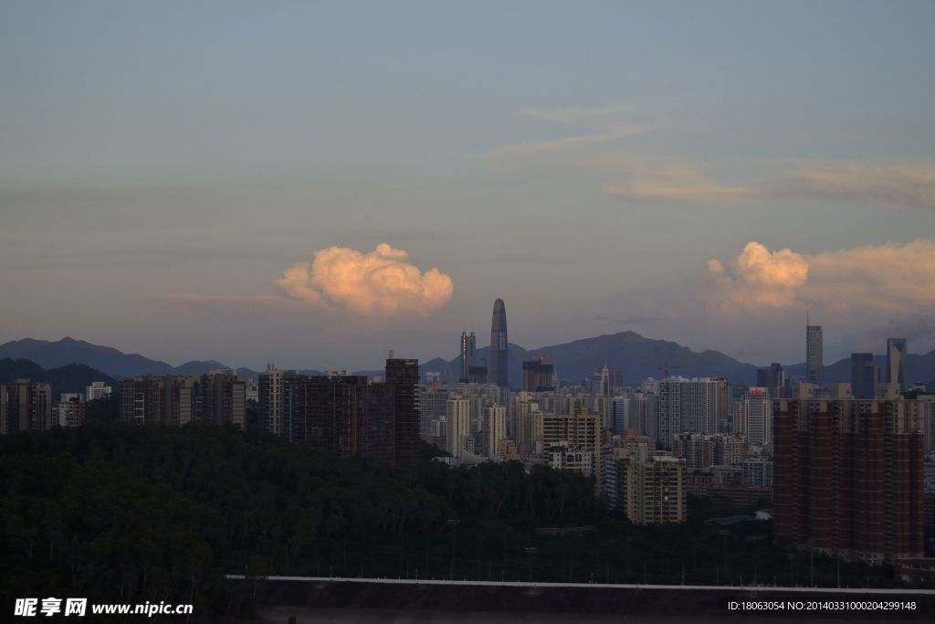 梅林水库风景