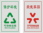 垃圾桶标识