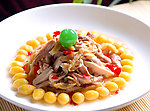菜白果鸡丝