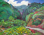山光 油画