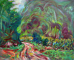 山光 油画